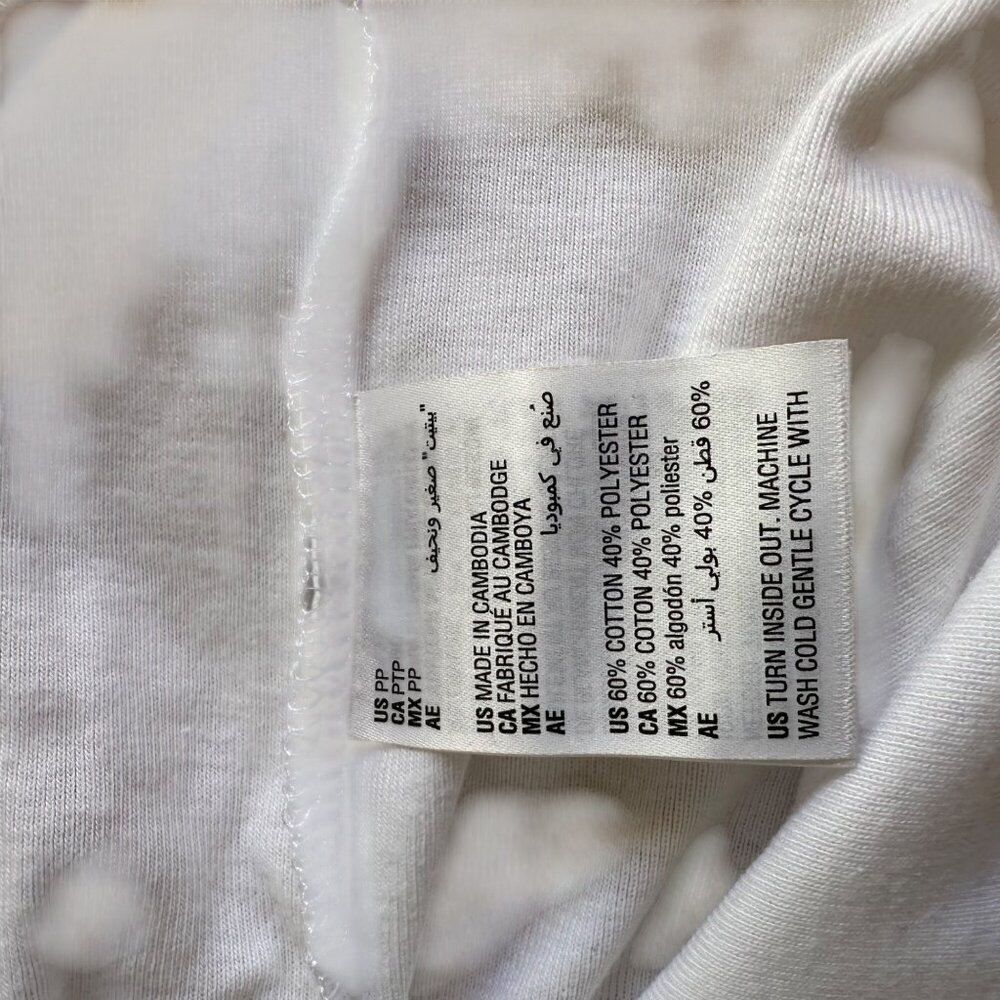 Karen Scott Women's Petite Christmas Graphic Tee Shirt Cotton Polyester White PP - Picture 8 of 9